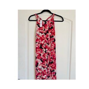 WHBM Floral Bliss Halter Midi Dress